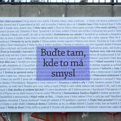 Výstava Básně z dálnice, foto: Ondřej Besperát