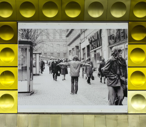 Spolupráce s Dopravním podnikem – „Umění za čarou“